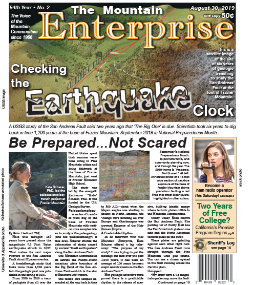 The Mountain Enterprise August 30, 2019 Edition