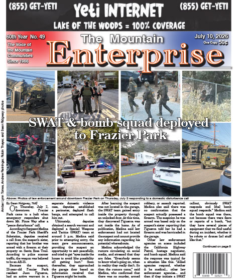 The Mountain Enterprise July 10, 2026 Edition