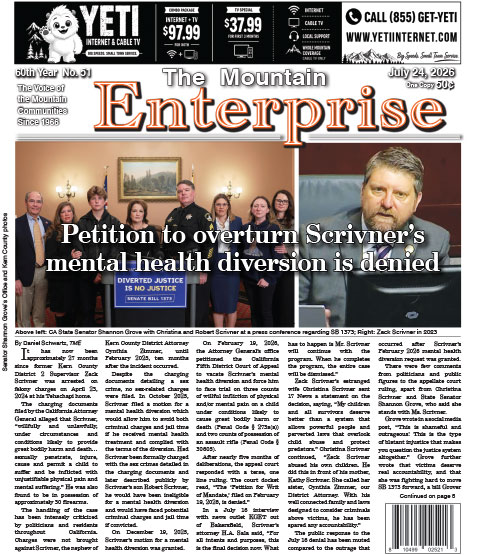The Mountain Enterprise July 24, 2026 Edition