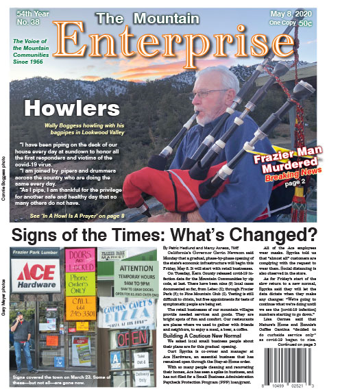 The Mountain Enterprise May 8, 2020 Edition