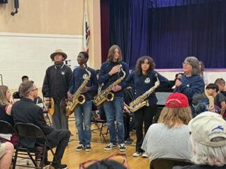 Students preform at the carnival